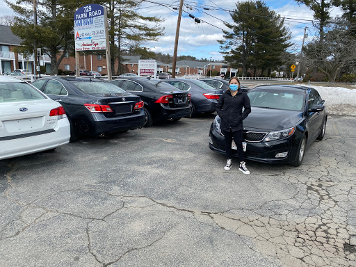 Car Dealer «American Eagle Auto Sales», reviews and photos, 729 Farm Rd, Marlborough, MA 01752, USA