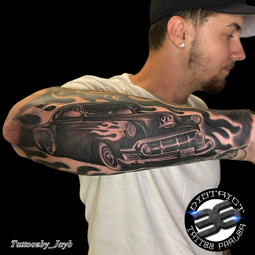 Explore tattoo ideas guys, creative tattoo ideas in Passaic, available at District 36 Tattoo Parlor