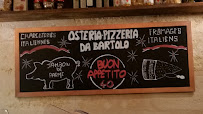 Osteria Pizzeria da Bartolo à Bordeaux menu