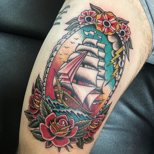 Explore hollywood tattoo ideas, creative tattoo ideas in Spring, available at Noble Street Tattoo Parlour