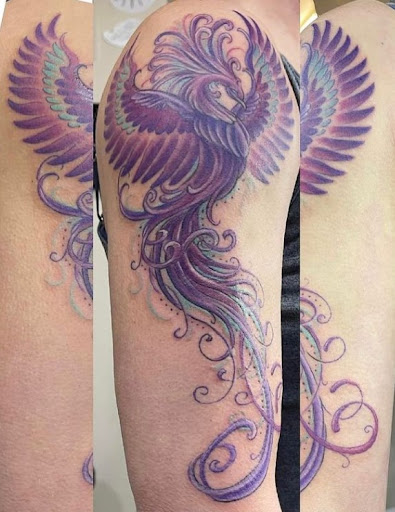 Explore libra scale tattoo ideas, creative tattoo ideas in Chandler, available at Ranger Tattoo & Piercing