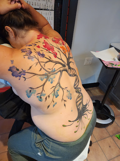 Explore roman numeral birthday tattoo ideas, creative tattoo ideas in Minocqua, available at Walking Arts Tattoos