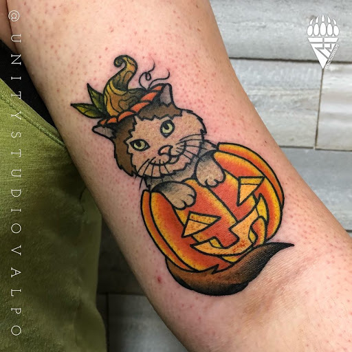 Explore son tattoo ideas, creative tattoo ideas in Valparaiso, available at Unity Studio