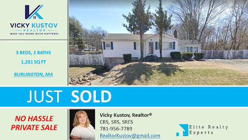 Real Estate Agency «Vicky Kustov, Realtor with EXIT Real Estate», reviews and photos, 85 Wilmington Rd, Burlington, MA 01803, USA