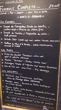 Le Café du Progrès à Bormes-les-Mimosas carte