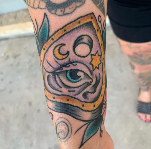 Explore rip tattoo ideas for females, creative tattoo ideas in Temple, available at Lucky In Love Tattoo