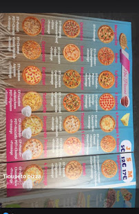 Menu / carte de Tioupeto pizza à Maubeuge