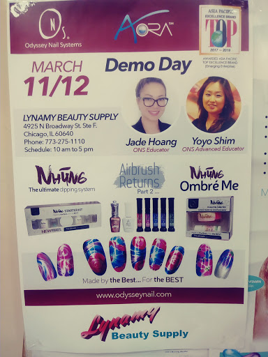 Beauty Supply Store «Lynamy Nail & Beauty Supply», reviews and photos, 4925 N Broadway St # F, Chicago, IL 60640, USA