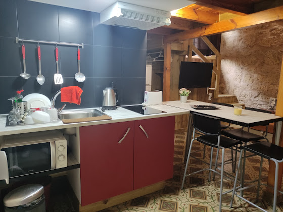 Cuisine Apartamento turístico Vacacionales Vegueta 35001 Las Palmas de Gran Canaria