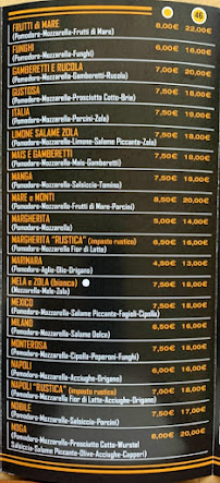 Menu / carte de Pizza Più à Venegono Inferiore