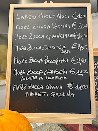 Menu du B.B. pizza à Crema