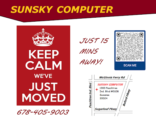 Computer Repair Service «SunSky Computer», reviews and photos, 1766 Old Norcross Rd, Lawrenceville, GA 30044, USA