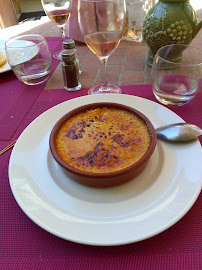 Crème brûlée du Restaurant français La Figuiere Fontaine de Vaucluse - n°4