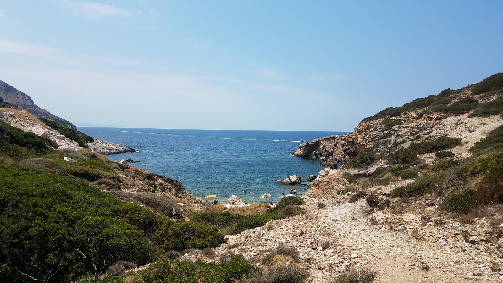 Photo de Thymariou beach avec un niveau de propreté de très propre
