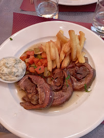 Faux-filet du Restaurant Auberge la Reine des Prés à Lachapelle-Graillouse - n°6