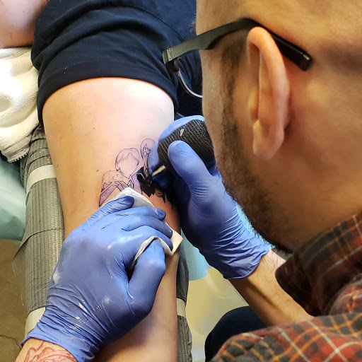Explore tattoos ideas for black females, creative tattoo ideas in Tea, available at Red Arbor Tattoo