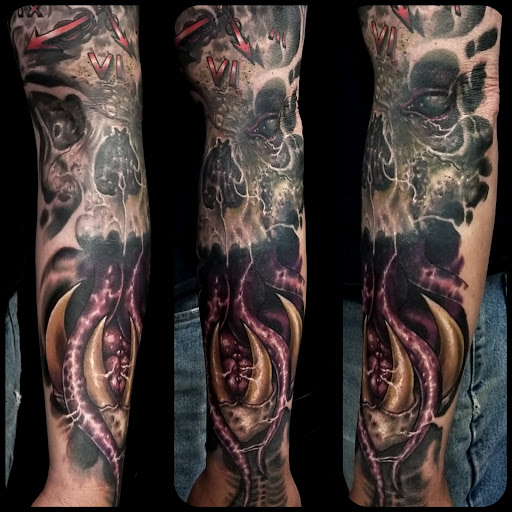 Explore 3 initial tattoo ideas, creative tattoo ideas in Casper, available at Final Thoughts