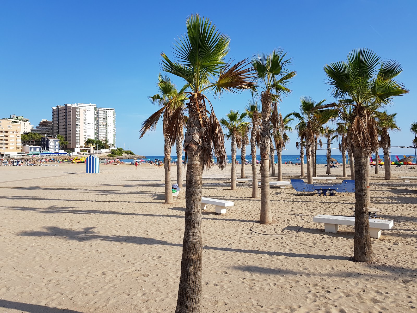 Foto van Playa de la Concha met hoog niveau van netheid