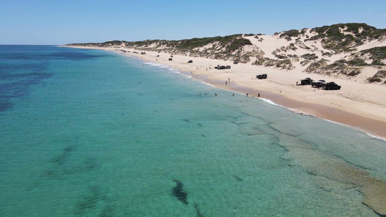 Foto von Florida Beach Dawesville mit beiger sand Oberfläche