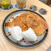 Pancake du Restaurant servant le petit-déjeuner Le Square Deauville - n°1