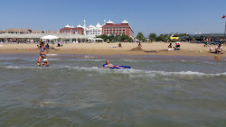 Foto von Evrenseki beach und die siedlung