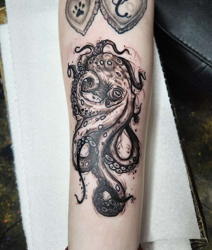 Explore red sox tattoo ideas, creative tattoo ideas in Fort Worth, available at Darkside of Texas Tattoo & Piercing