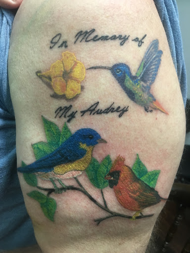 Explore unique breast cancer tattoo ideas, creative tattoo ideas in Kingsland, available at Sea Of Ink Tattoo & Piercing Studio