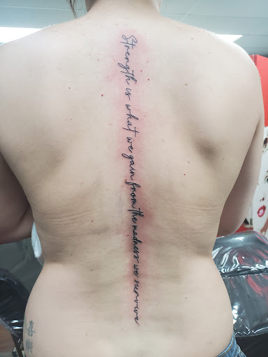 Find crystal tattoo ideas for your next unique tattoo in Rogers at Saved by Grace Tattoo Studio