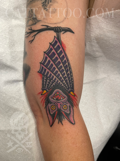 Explore ocean tattoo ideas, creative tattoo ideas in Addison, available at Cat Tattoo