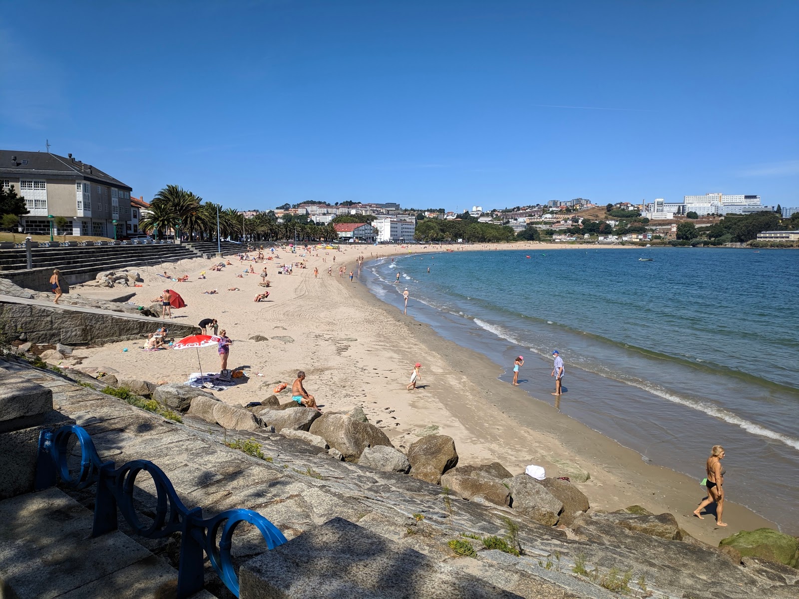 Fotografija St.Cristina Beach z prostoren zaliv