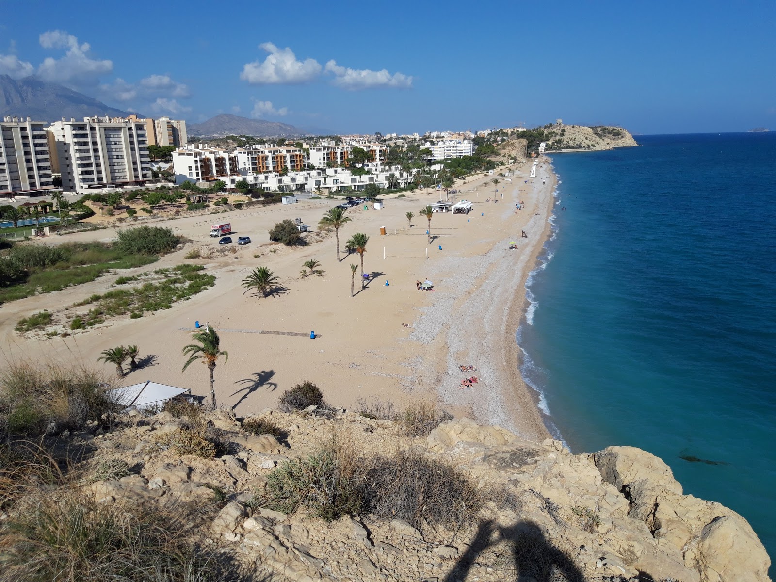 Photo de Playa el Paraiso avec caillou fin clair de surface