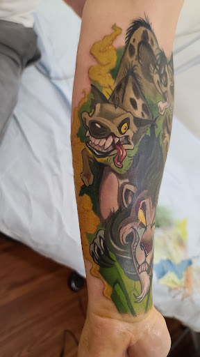 Explore scooby doo tattoo ideas, creative tattoo ideas in Richmond, available at Loose Screw Tattoo