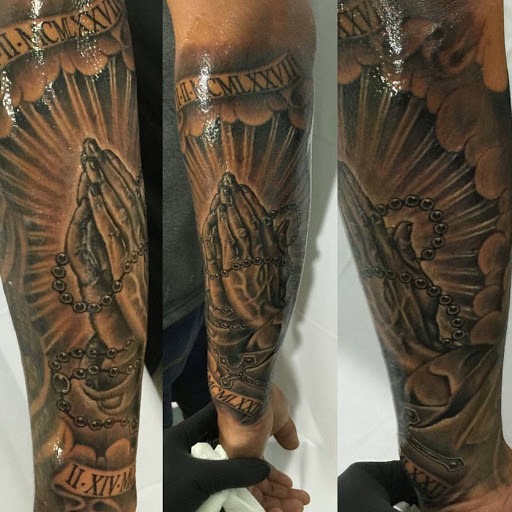 Explore fishing lure tattoo ideas, creative tattoo ideas in Atlanta, available at Golden Anchor Tattoo