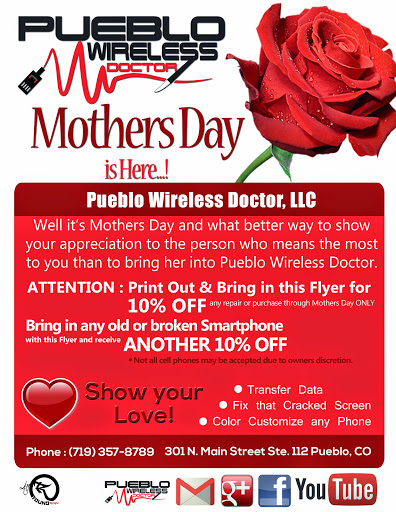 Cell Phone Store «Pueblo Wireless Doctor LLC», reviews and photos, 301 N Main St #112, Pueblo, CO 81003, USA