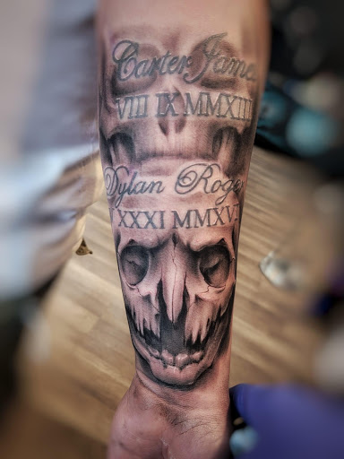 Explore tom petty tattoo ideas, creative tattoo ideas in Mc Kees Rocks, available at Exile Ink