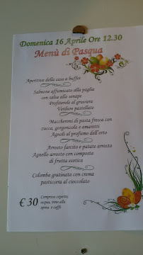 Pizzeria Ristorante Pizzeria Da Guido à Banzuolo (le menu)