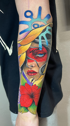 Explore tattoo ideas for top of foot, creative tattoo ideas in Lake Alfred, available at Moreira Ink