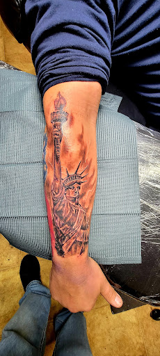 Explore mexican eagle tattoo ideas, creative tattoo ideas in Conway, available at Primal Urge Tattoos