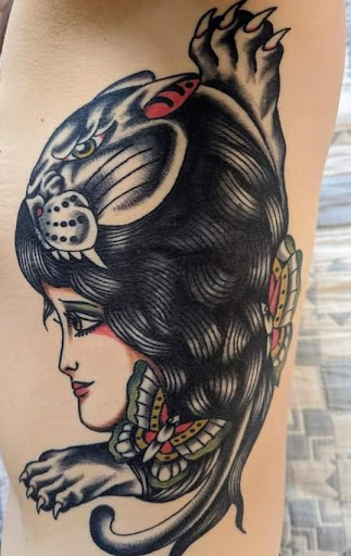 Explore mens forearm tattoo ideas, creative tattoo ideas in Atlanta, available at Big Cat Tattoo