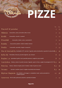 Carte du Pizza Village 2.0 à Castel Volturno