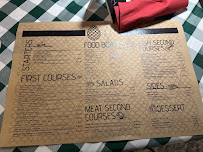 Menu / carte de Pesceduovo Ristorante Ortigia à Syracuse