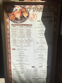 O'Pakistan à Marseille menu