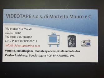 Videotape di Martello Mauro e C. S. A. S. - Assistenza Tecnica