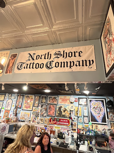 Explore red ink tattoo ideas, creative tattoo ideas in Danvers, available at North Shore Tattoo Company