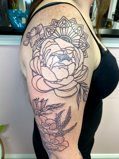 Explore sanskrit tattoo ideas, creative tattoo ideas in Lancaster, available at MermGoddess Tattoo Studio & Gallery