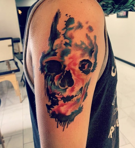 Explore tattoos on the thigh ideas, creative tattoo ideas in Phoenix, available at Sunflower Tattoo Studio