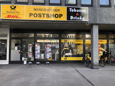 Wandsbeker Postshop / Postbank - Deutsche Post - DHL - Lotto - Western Union Wandsbeker Postshop, Friedrich-Ebert-Damm 160 a, 22047 Hamburg