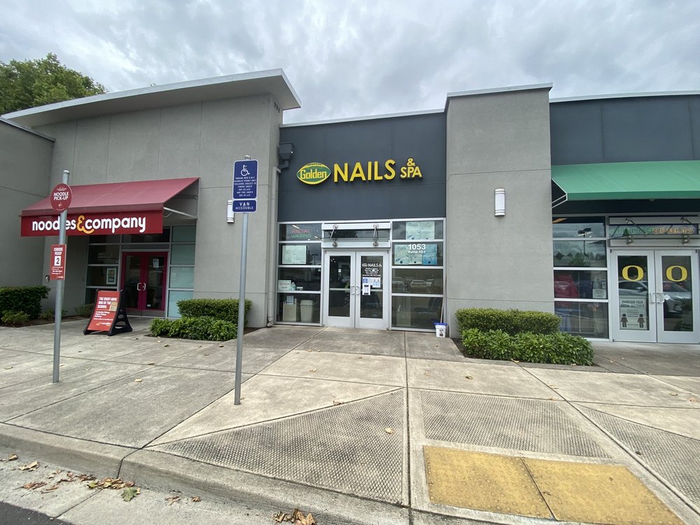 Golden Nails & Spa (Outside the mall-Crossing the street by Noodles and Company, and Duck Shop)