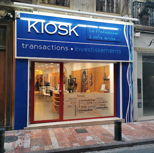 Agence immobilière Kiosk Transactions réseau Expertimo Perpignan