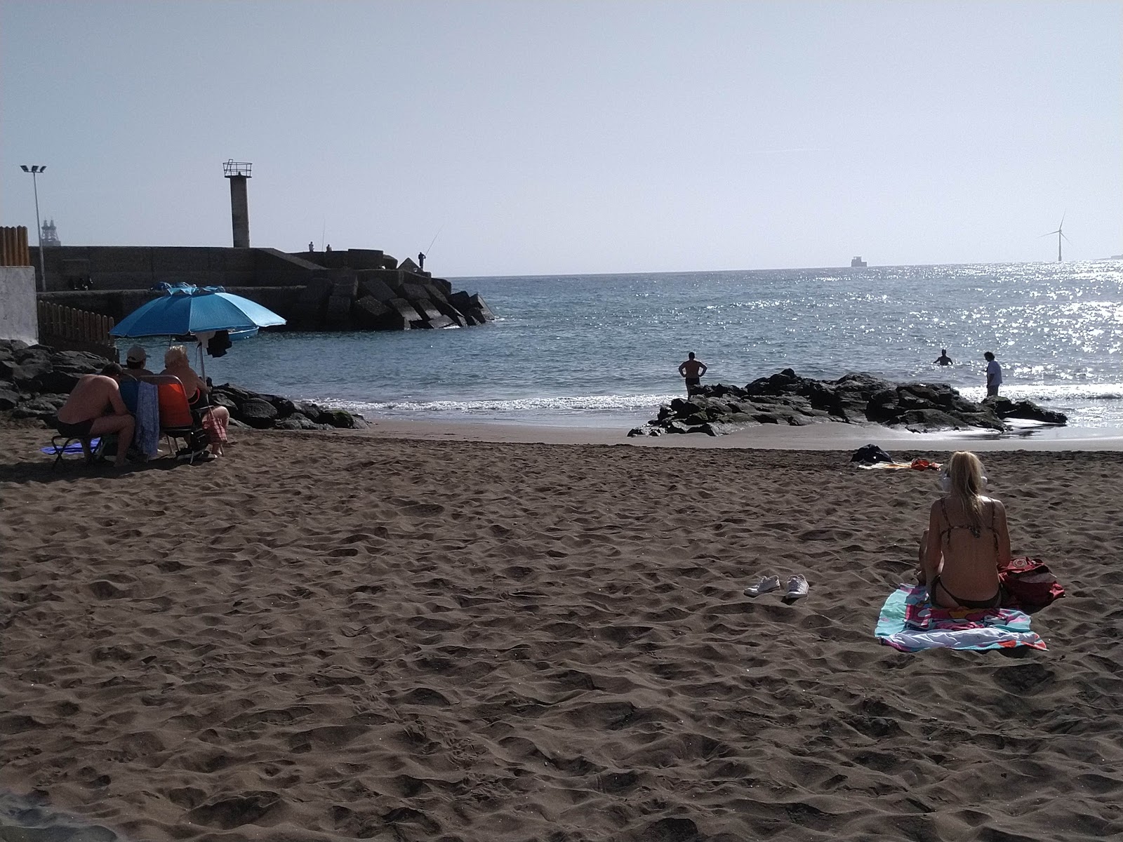 Photo de Playa del Muelle avec micro baie